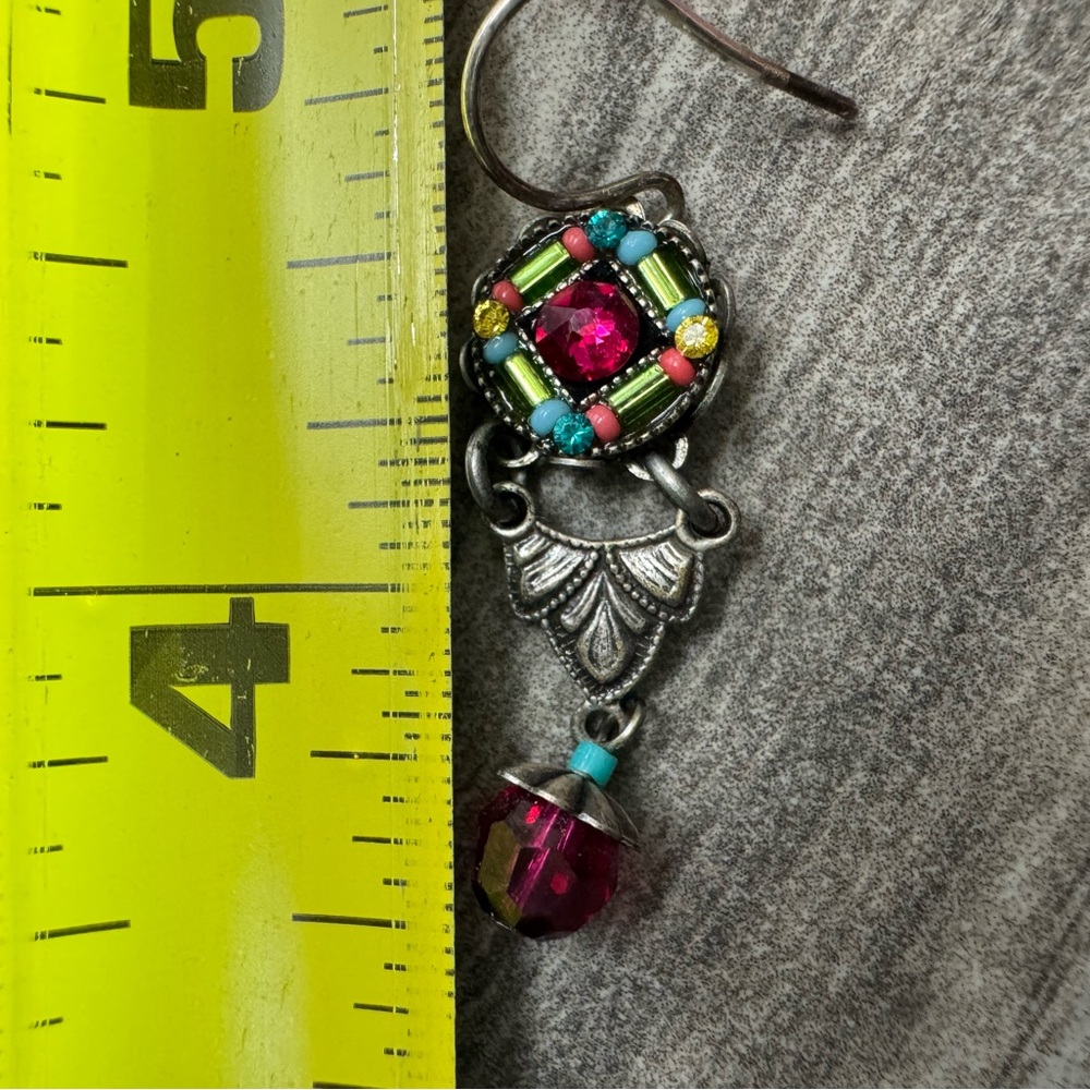 Vintage Style Firefly Earrings - Picture 3 of 5